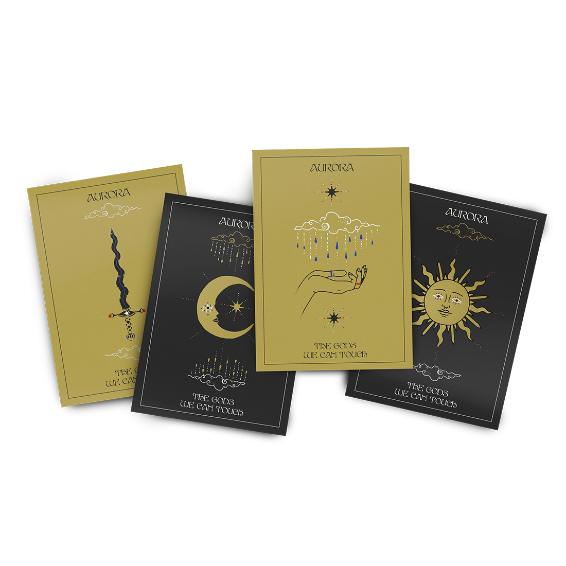 AURORA - The Gods We Can Touch - Book Artcards
