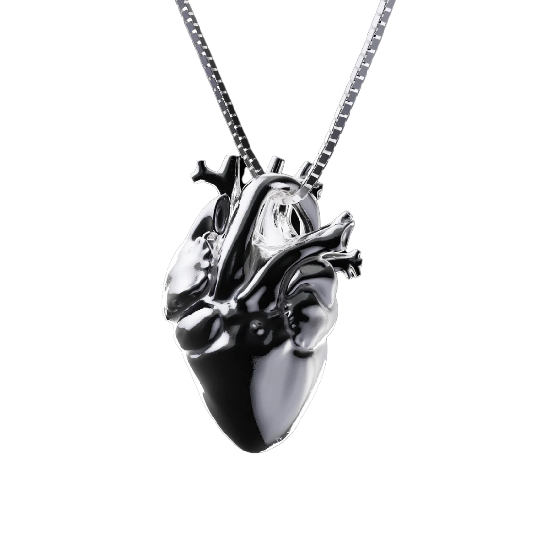 AURORA - What Happened To The Heart? Silver Necklace