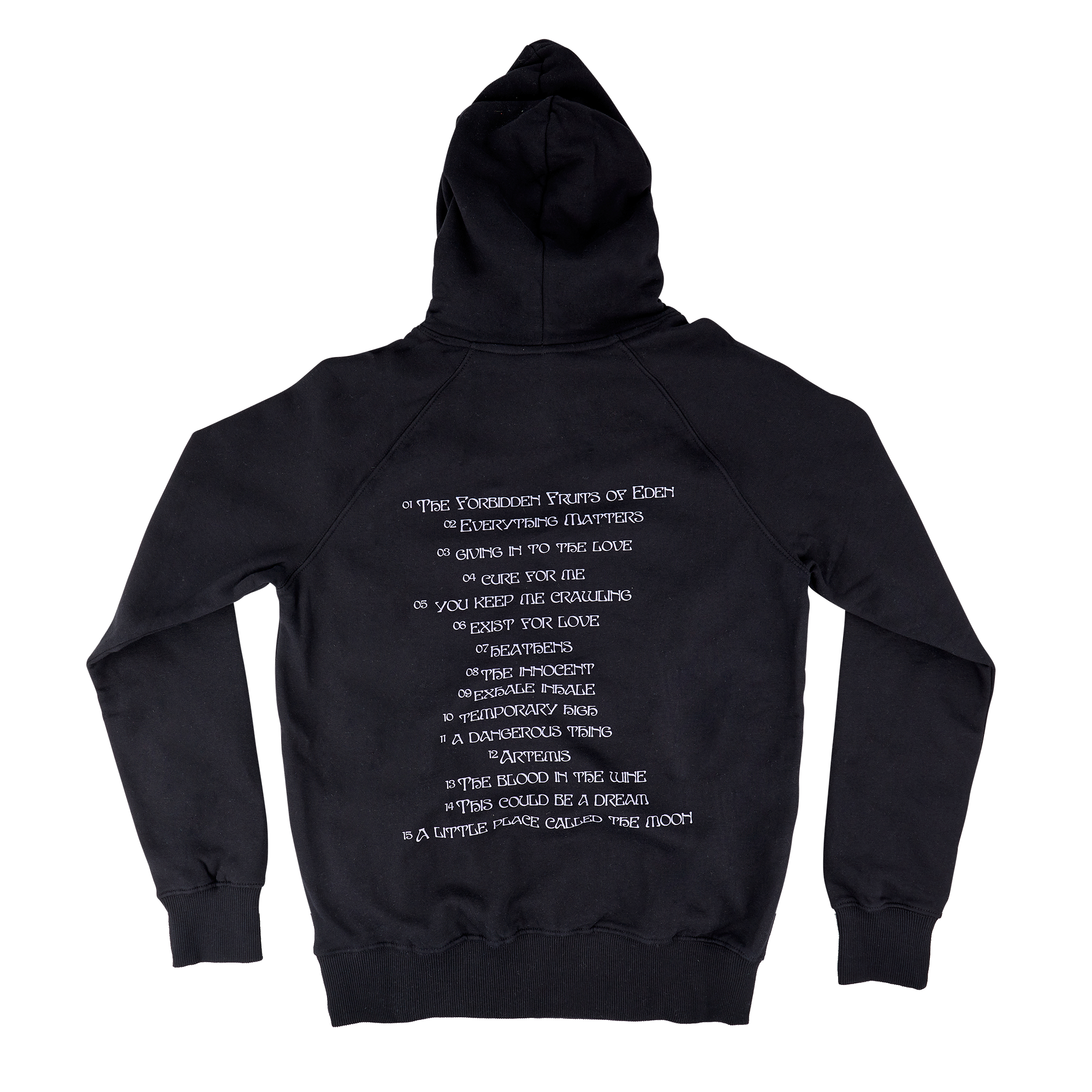AURORA - The Gods we Can Touch Track List Hoodie