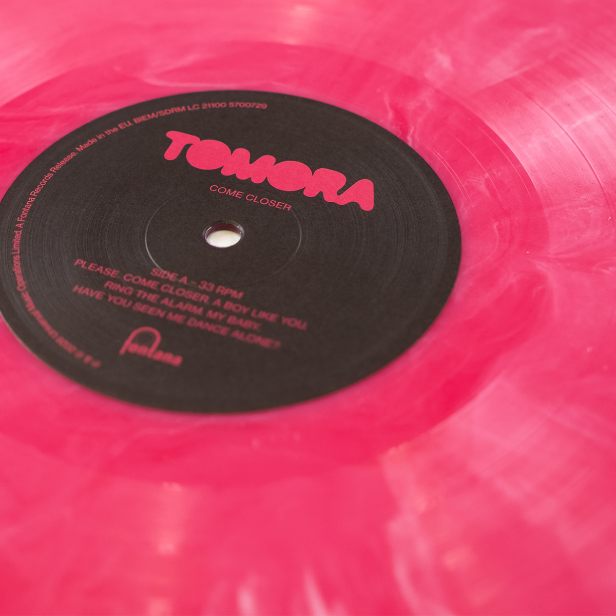 Come Closer - Pink Nebula Vinyl - Aurora Come Closer - Pink Nebula Vinyl - Aurora