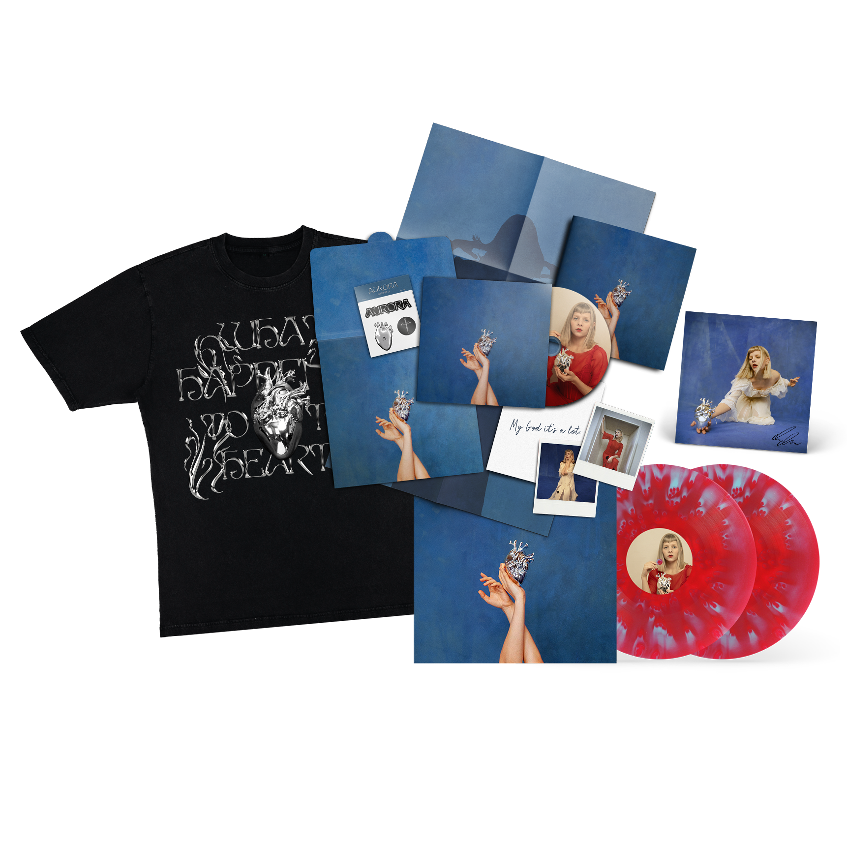 What Happened To The Heart? Exclusive Fanpack, Exclusive 2LP, T-shirt & Signed Art Card