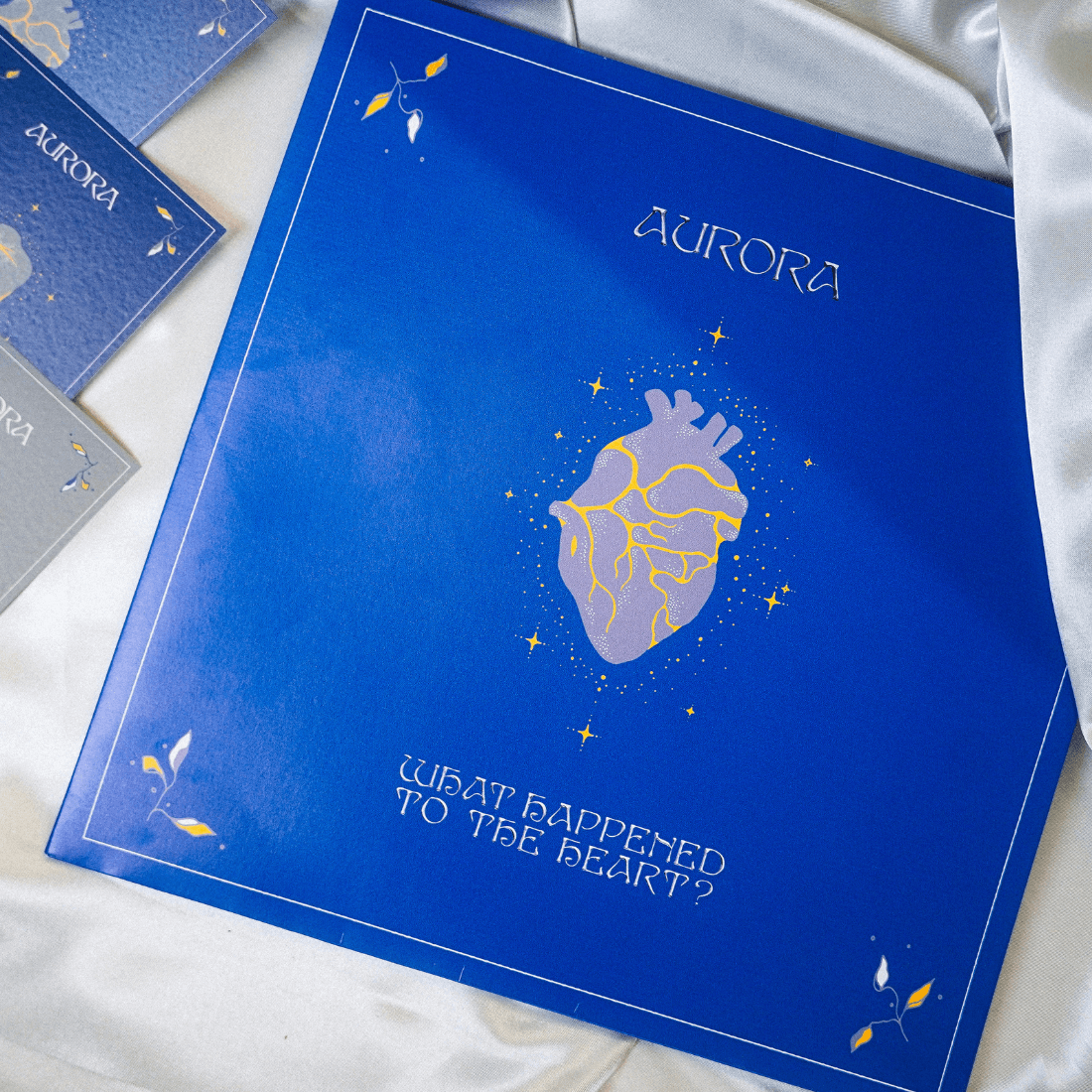 What Happened To The Heart? Book + Art Cards + Bookmark + Vinyl