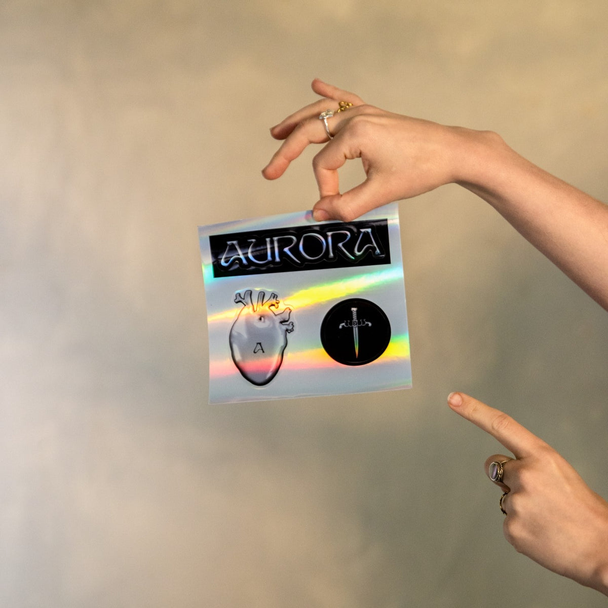 Arora Sticker Merchandise - Aurora