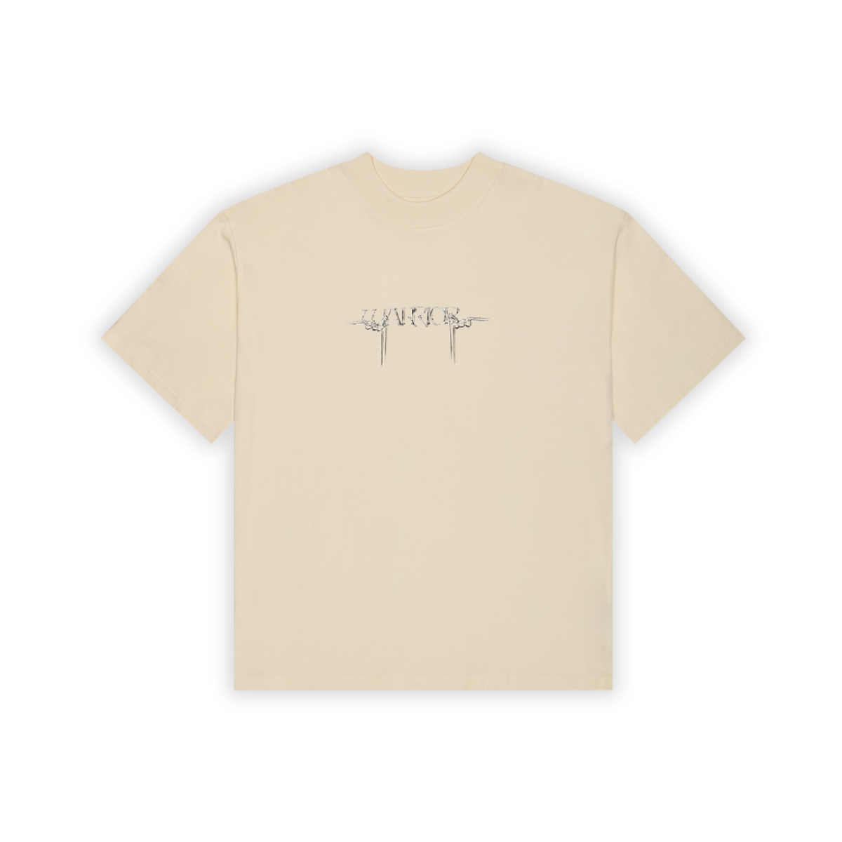AURORA - Warrior T-Shirt in Bone