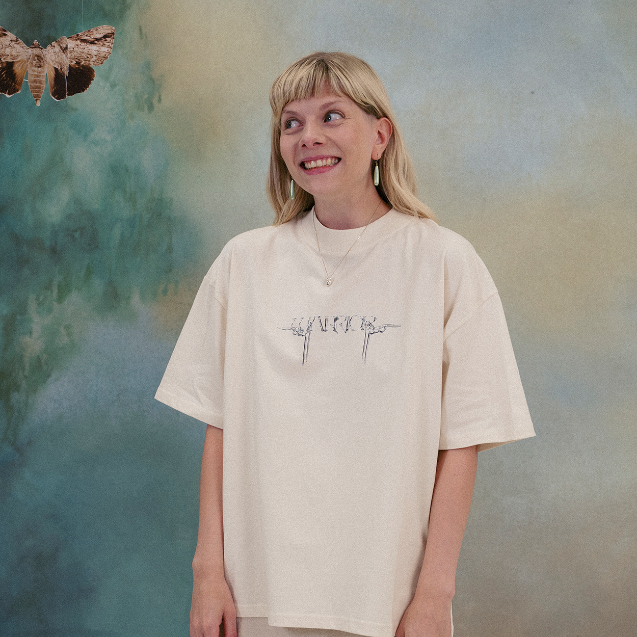 AURORA - Warrior T-Shirt in Bone